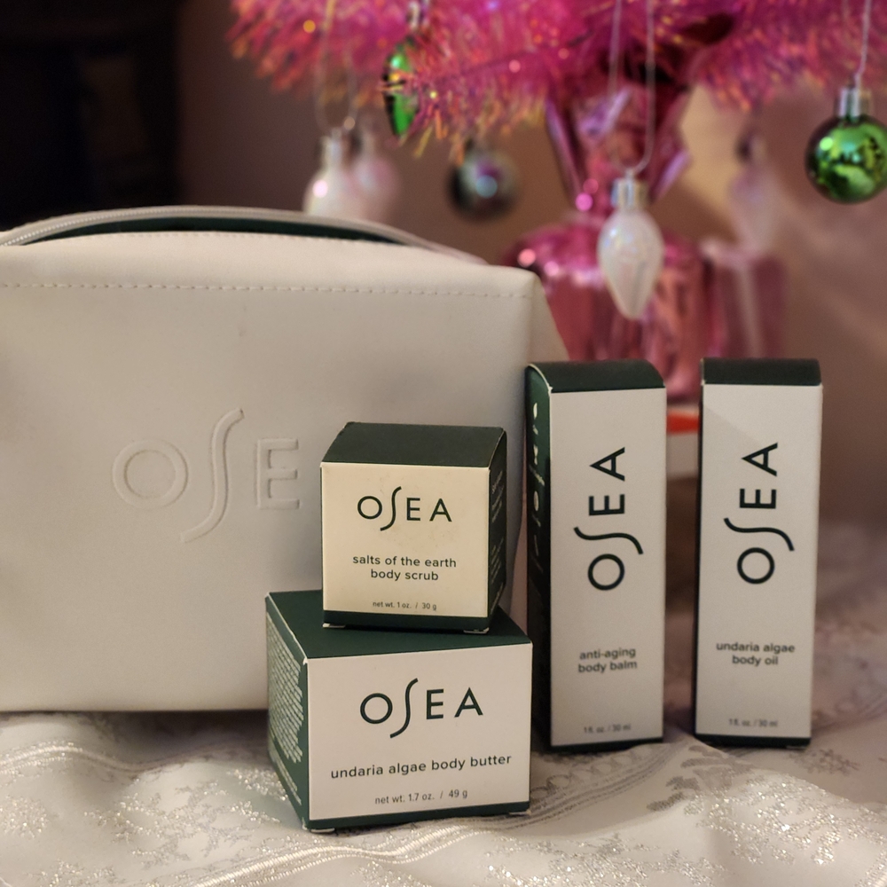 OSEA Skincare Set with White Bag